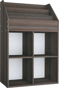 vidaXL Παιδική Ραφιέρα Περ. Γκρι/Sonoma Δρυς 71x30x114εκ Επεξ. Ξύλο