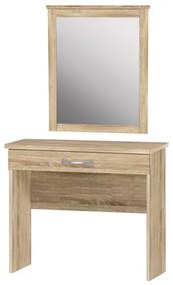 Dressing Table with drawer 80x40x76 &amp; mirro Sonama 72x90