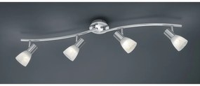 Φωτιστικό Οροφής 4xE14 4,9W IP20 Levisto Trio Lighting-871010407-Νίκελ Ματ 871010407