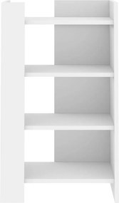 vidaXL Συρταριέρα Λευκή 45x35x75 εκ. από Επεξεργασμένο Ξύλο