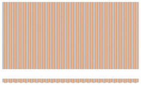 vidaXL Σκηνίτσα Αναδιπλούμενη Πολύχρωμο 600 x 300 εκ
