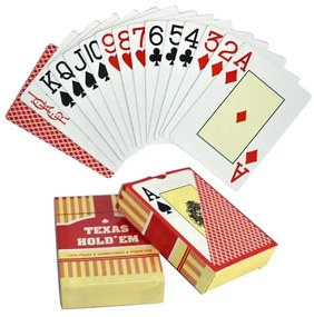 Texas Hold&#039; Em Τράπουλα - Poker Plastic Playing Cards