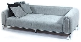 Artekko Choif Καναπές  Κρεβάτι Τριθέσιος Μεταλλικά Πόδια Inox (237x98x88)cm