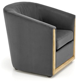 ENRICO leisure chair, grey