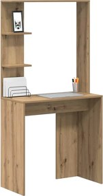 vidaXL Γραφείο Artisan Oak 78,5 x 37 x 154,5 cm Επεξεργασμένο Ξύλο