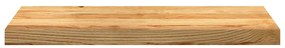 Πατάκια Σκάλας 8 τεμ. Ανοιχτό Καφέ 70x25x2 cm Ξύλο Δρυός - Καφέ