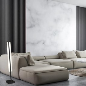 LED Επιδαπέδιο Φωτιστικό Ray 36W 130cm Μαύρο