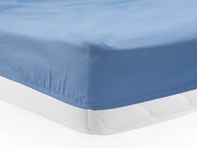 Heinner HR-SHEET180-BLU Σεντόνι Μονό Βαμβακερό σε Μπλε Χρώμα 180x200cm