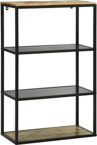 vidaXL Βιβλιοθήκη 70 x 35 x 110 εκ. Μασίφ ξύλο μάνγκο