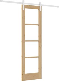 vidaXL Συρόμενη Πόρτα ORKDAL Φυσικό 61 x 198,5 εκ.