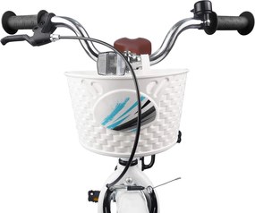 vidaXL Παιδικό Ποδήλατο 18 ίντσες για 5-7 Ετών Λευκό