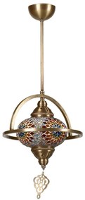 Φωτιστικό Οροφής Yeni 846STL1606 Φ25x65cm 1xE27 40W Multi Opviq