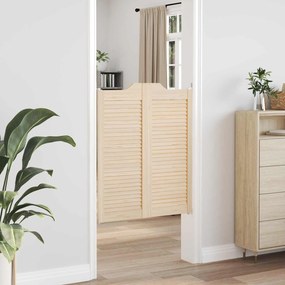 vidaXL Πόρτες Swing Φυσικό 100 x 40 cm Μασίφ Ξύλο Πεύκου