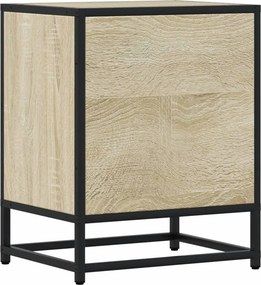 vidaXL Κομοδίνα Sonoma Δρυς 40x31x50 εκ. Επεξεργασμένο Ξύλο