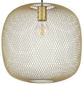 Φωτιστικό Οροφής Net 317281 Φ34x55,5/235,5cm 1xE27 42W Gold Ideal Lux