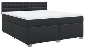 ΚΡΕΒΑΤΙ BOXSPRING ΜΕ ΣΤΡΩΜΑ ΜΑΥΡΟ 180X200ΕΚ.ΑΠΟ ΣΥΝΘΕΤΙΚΟ ΔΕΡΜΑ 3286132