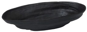 Διακοσμητικό Μπωλ Artiom 032491 38x16x9cm Black Αλουμίνιο