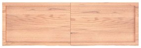 vidaXL Πάγκος Μπάνιου Αν. Καφέ 160x50x(2-6) εκ. Επεξεργ. Μασίφ Ξύλο