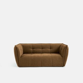 Καναπές δύο θέσεων από μελανζέ πολυεστέρα, Simone