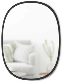 Καθρέπτης Τοίχου Οβάλ Hubba 1013765-040 61x46cm Black Umbra Plastic, Glass