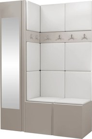 Έπιπλο υποδοχής Orion-Γκρεζ - Λευκό