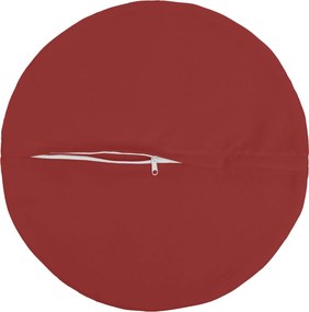 vidaXL Κάλυμμα Μαξιλαριού 2 pcs HEERLEN Κόκκινο Ø 50 cm Πολυεστέρας