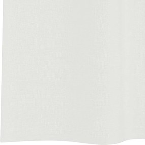 vidaXL Κουρτίνες Voile με βρόχους 2 τεμάχια Λευκό 140x175 cm