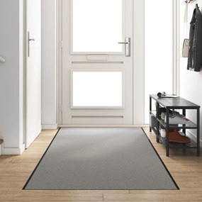 vidaXL Πατάκι πόρτας  Ορθογώνιο Γκρι 120x350 εκ