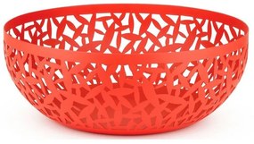 Φρουτιέρα Cactus MSA04/29 R Φ29x10,8cm Μεταλλική Red Alessi Μέταλλο