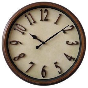 Ρολόι Τοίχου  Πλαστικό  Oriana Ferelli Φ46cm 1803A-1