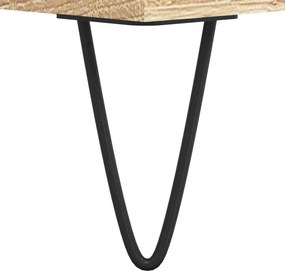 vidaXL Ντουλάπι Sonoma Δρυς 34,5x32,5x90 εκ. από Επεξεργασμένο Ξύλο