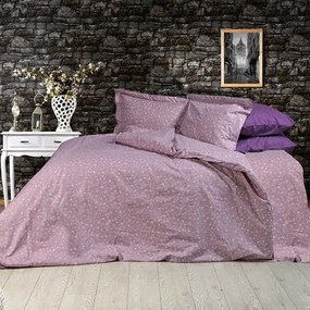 Παπλωματοθήκη Μυρτώ 349 Lilac DimCol Μονό 160x240cm 100% Βαμβακερή Φανέλα