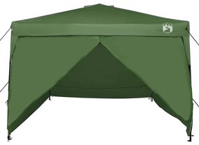 vidaXL Σκηνή Canopy Pop-up Πράσινο 300 x 300 cm ύφασμα