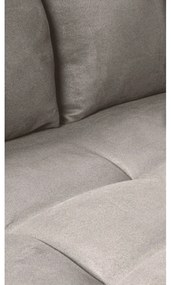 ΚΑΝΑΠΕΣ ΓΩΝΙΑ ΔΕΞΙΑ LEGNO  ΓΚΡΙ ΑΝΟΙΧΤΟ POLO1321 290x240x80
