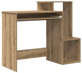 vidaXL Γραφείο Artisan Oak 106 x 40 x 88.5 εκ Επεξεργασμένο ξύλο