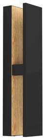 Φωτιστικό Τοίχου Costorio 900291 37x8x8cm Led Black-Natural Eglo