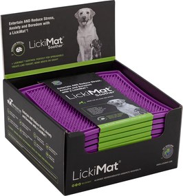 Ταΐστρα σκύλων Lickimat Μωβ TPR