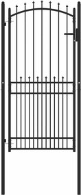 vidaXL Πύλη Φράχτη με Ακίδες EMMEN 100 x 200 cm