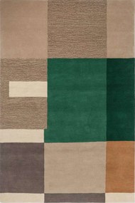 Χαλί Décor Bass &amp; Beat 094201 Silent Beige-Green Brink &amp; Campman 160X230cm