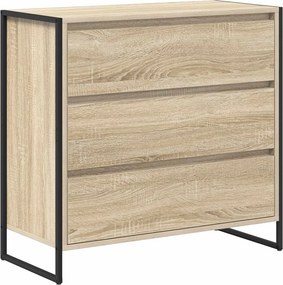vidaXL Πλαϊνό γραφείο Σονόμα 79 x 36 x 75.5 εκ. Επεξεργασμένο ξύλο