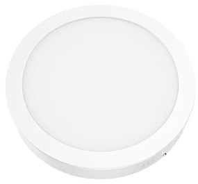 ΛΕΥΚΟ ΣΤΡΟΓΓΥΛΟ LED ΠΑΝΕΛ ΟΡΟΦΗΣ 23W 6500K 2120Lm Φ285mm 230V AC Ra80