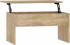 vidaXL Τραπεζάκι Σαλονιού Sonoma Δρυς 80x50,5x41,5 εκ. Επεξεργ. Ξύλο