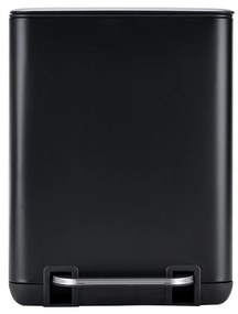 Estia 02-20941 Καλαθάκι Μπάνιου Cubic SOFT CLOSE 6lt Μαύρο