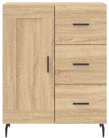 vidaXL Ντουλάπι Sonoma Δρυς 69,5 x 34 x 90 εκ. από Επεξεργασμένο Ξύλο