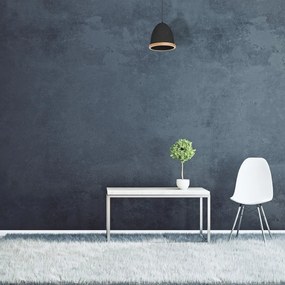 Κρεμαστό Φωτιστικό Studio Ø21cm Μαύρο