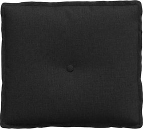vidaXL Μαξιλάρι Πλάτης Μαύρο 50 x 19 x 45 εκ ύφασμα