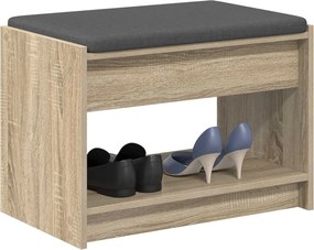 vidaXL Παγκάκι Χαλωρίου Δρύς Sonoma 63 x 38 x 45 εκ