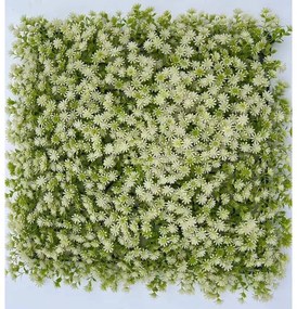 Supergreens Τεχνητή Φυλλωσιά Moss "Haircap" Λευκή 50x50 εκ.