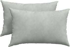 vidaXL Μαξιλάρι Καναπέ 2 pcs Ανοιχτό γκρι 60 x 40 cm