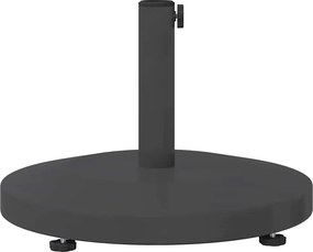 vidaXL Βάση ομπρέλας Σκούρο Γκρι 48 x 48 x 32 εκ.
